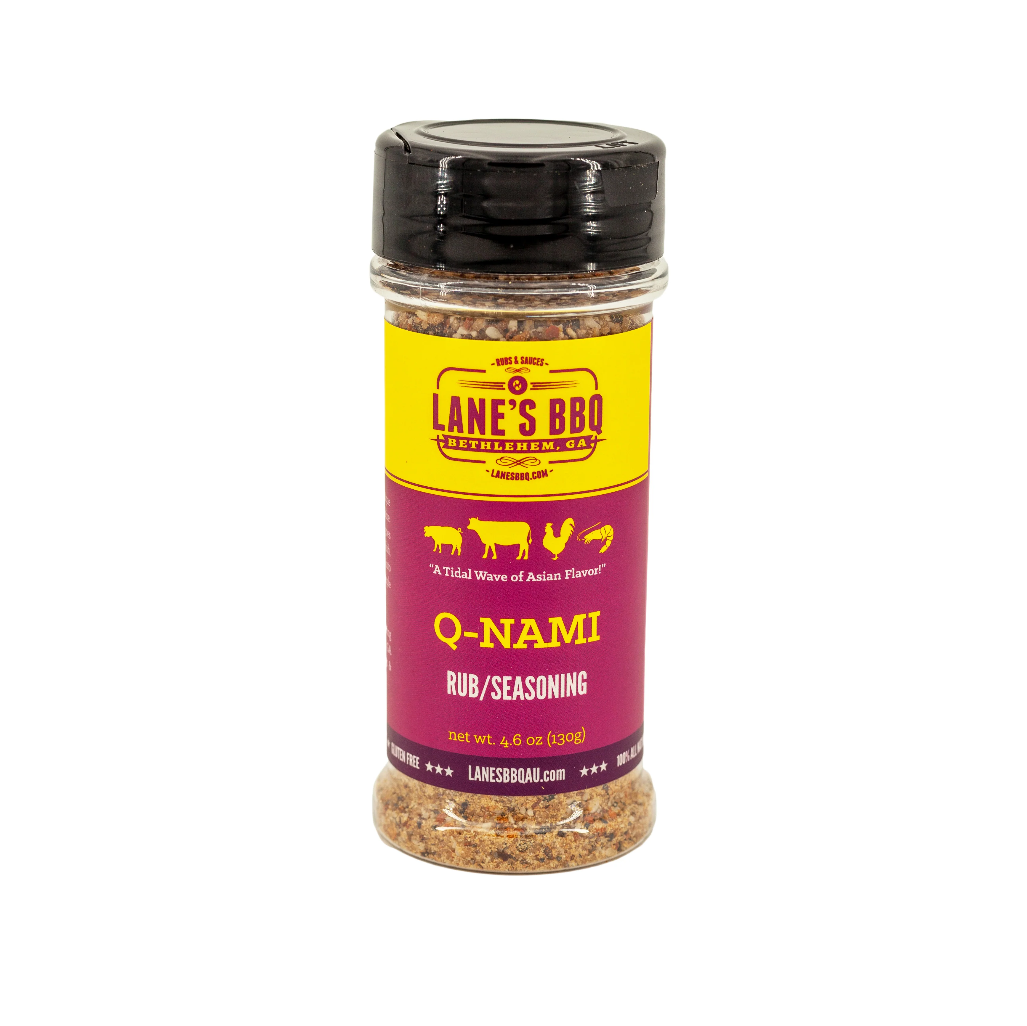 Lane's BBQ Q-Nami Rub/Seasoning 130G